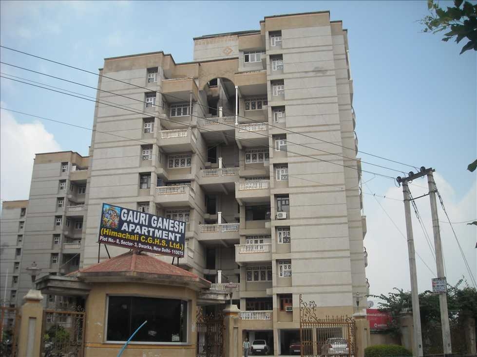 3 bhk flat for rent in  Gauri Ganesh Apartment Sector 3 Dwarka, Delhi